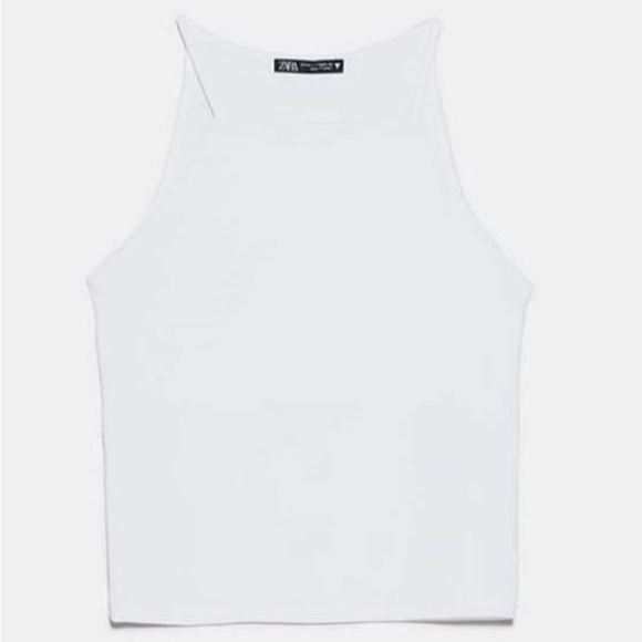 4/$20 Zara White Tank - Picture 2 of 8